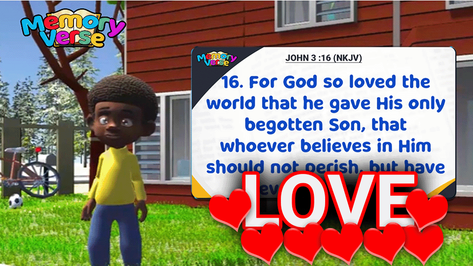 memory verse love pcdl4kids